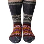 Hand Knitted Warm And Soft Ankle Socks For Women/Men Adult